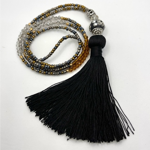 My New handmade Tassel Statement Necklace - Picture 4 of 7